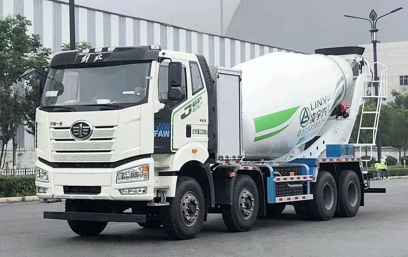 新能源攪拌車在環(huán)保建筑中的作用是什么？